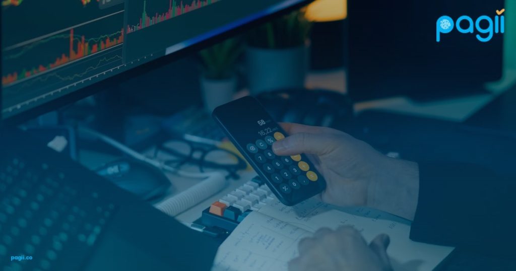 Visualisasi sistem rekonsiliasi pembayaran otomatis pada platform Pagii Billing yang membantu tim finance mempercepat pencatatan laporan keuangan.